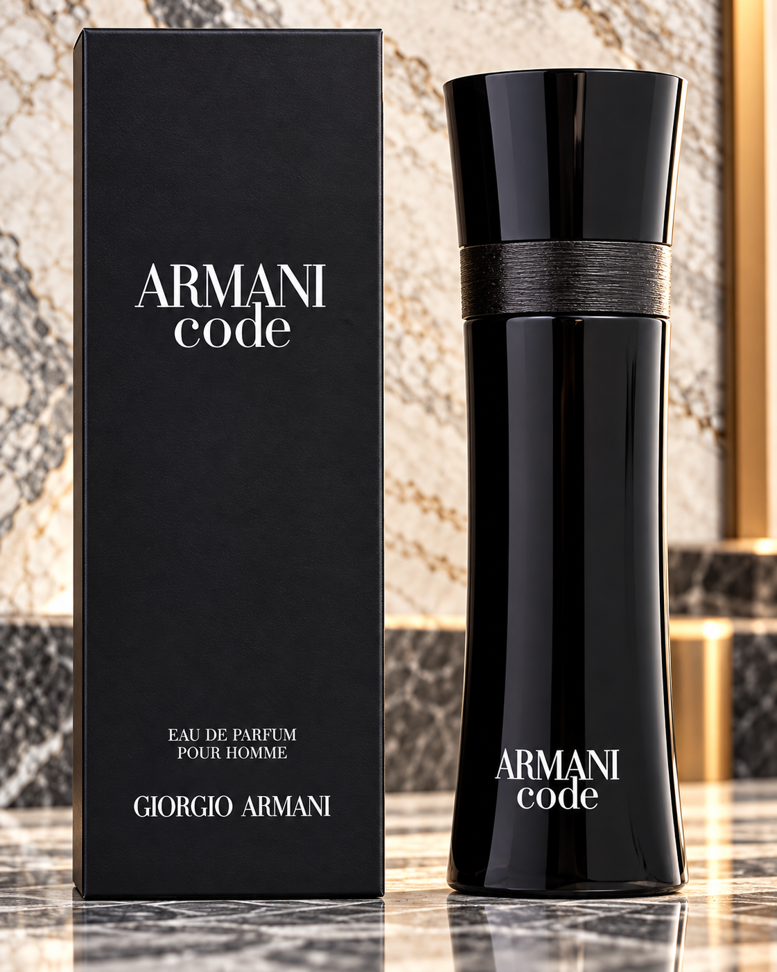 Giorgio Armani Code Eau de Toilette for Men, 3.4 oz / 100 ml