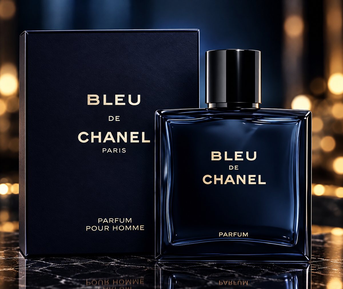 BLEU DE CHANEL Parfum for Men, 3.4 oz / 100 ml