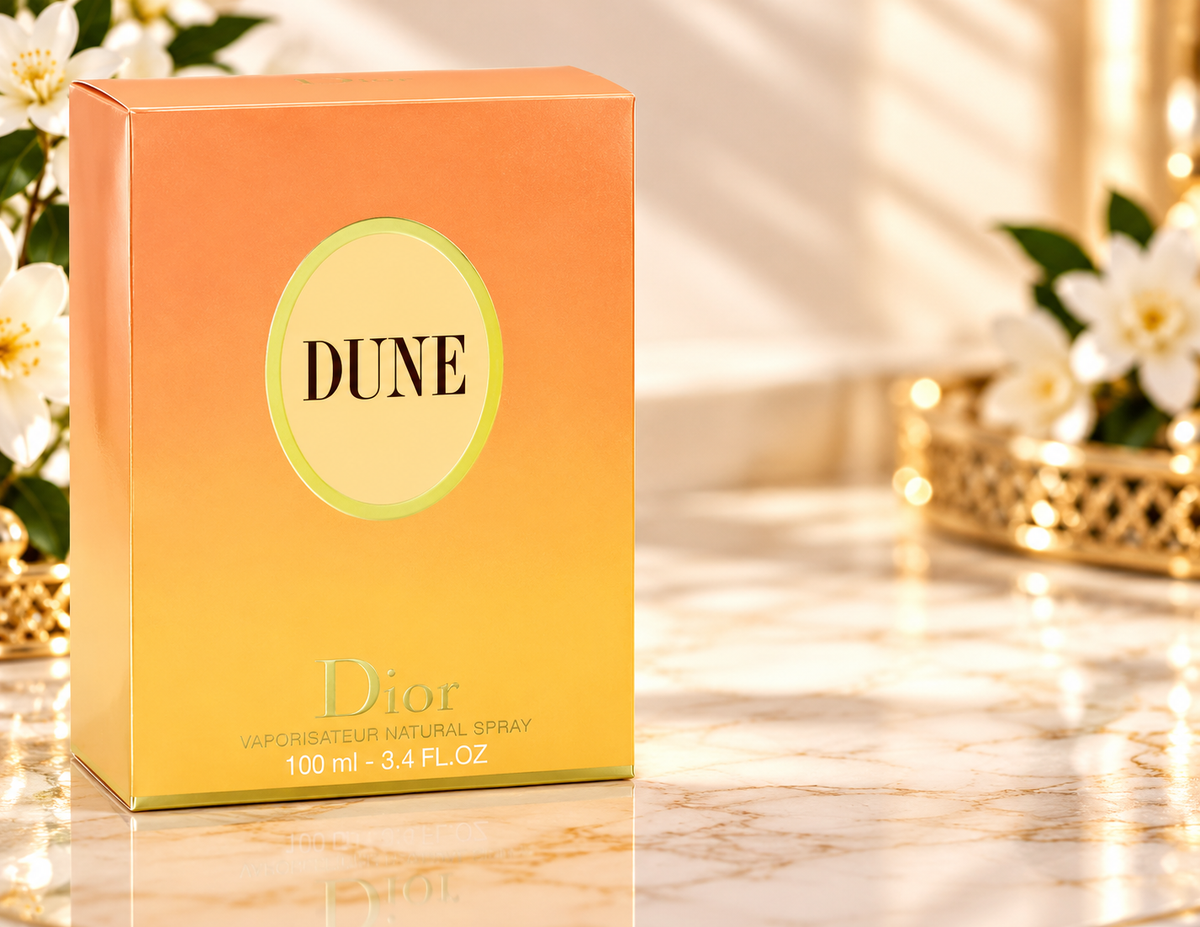 Christian Dior Dune Eau de Toilette for Women, 3.4 oz / 100 ml