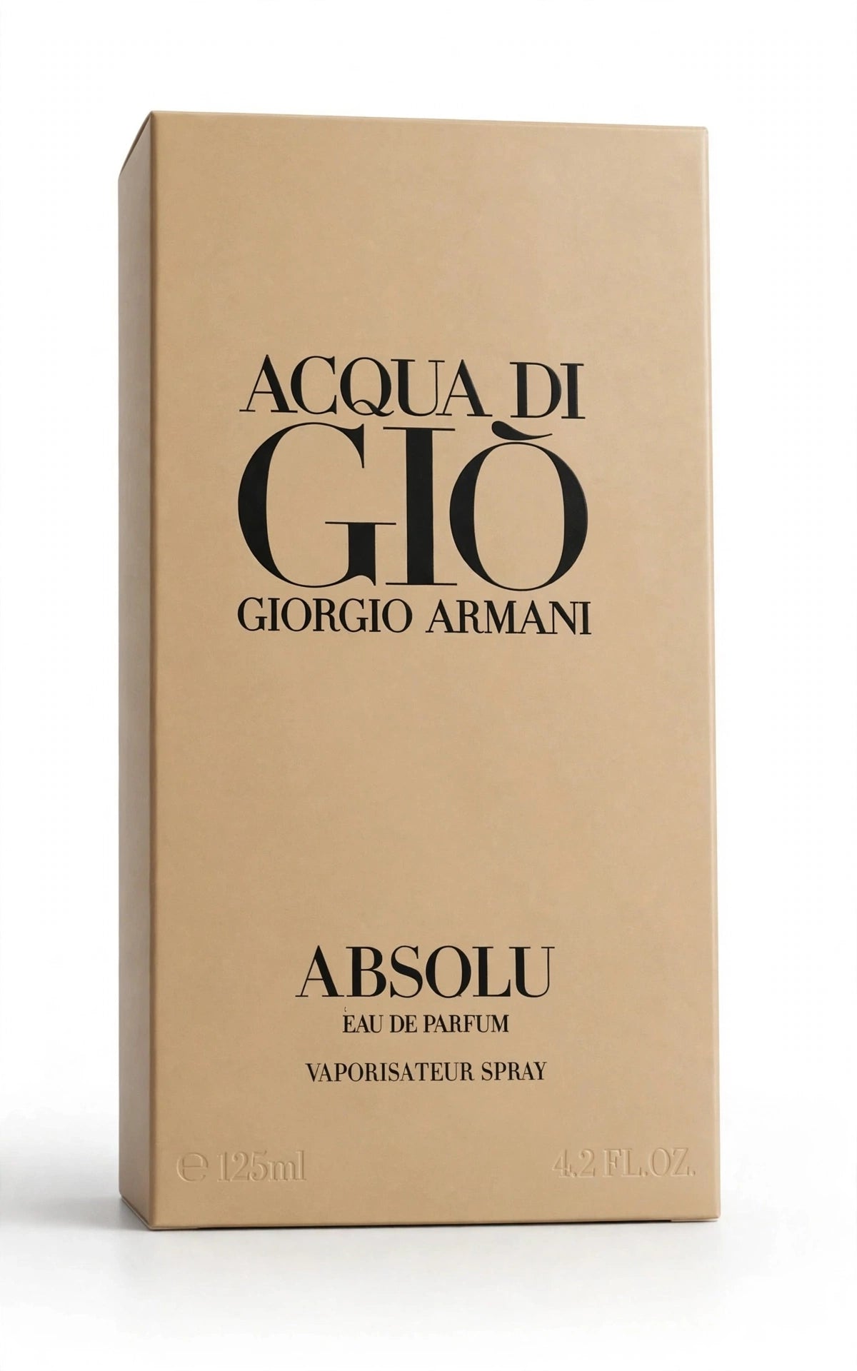 Giorgio Armani Acqua di Giò Absolu Eau de Parfum for Men, 4.2 oz / 125 ml - Fragrance Collection
