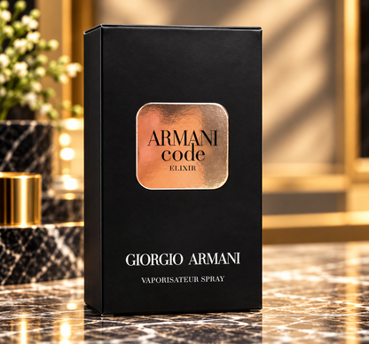 Giorgio Armani Code Elixir Parfum Spray for Men, 1.6 oz / 47 ml – Designer Fragrance - Fragrance Collection