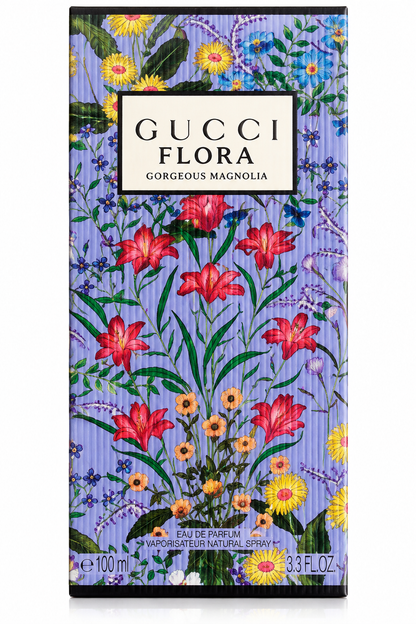 Gucci Flora Gorgeous Magnolia EDP 3.3 oz / 100 ml – Women's Luxury Perfume