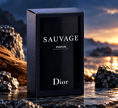 Dior Sauvage Parfum for Men, 3.4 oz / 100 ml