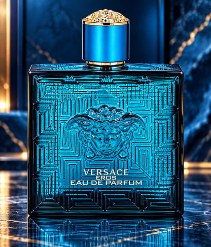 Versace Eros EDP 3.4 oz / 100 ml – Men's Luxury Cologne, New in Box