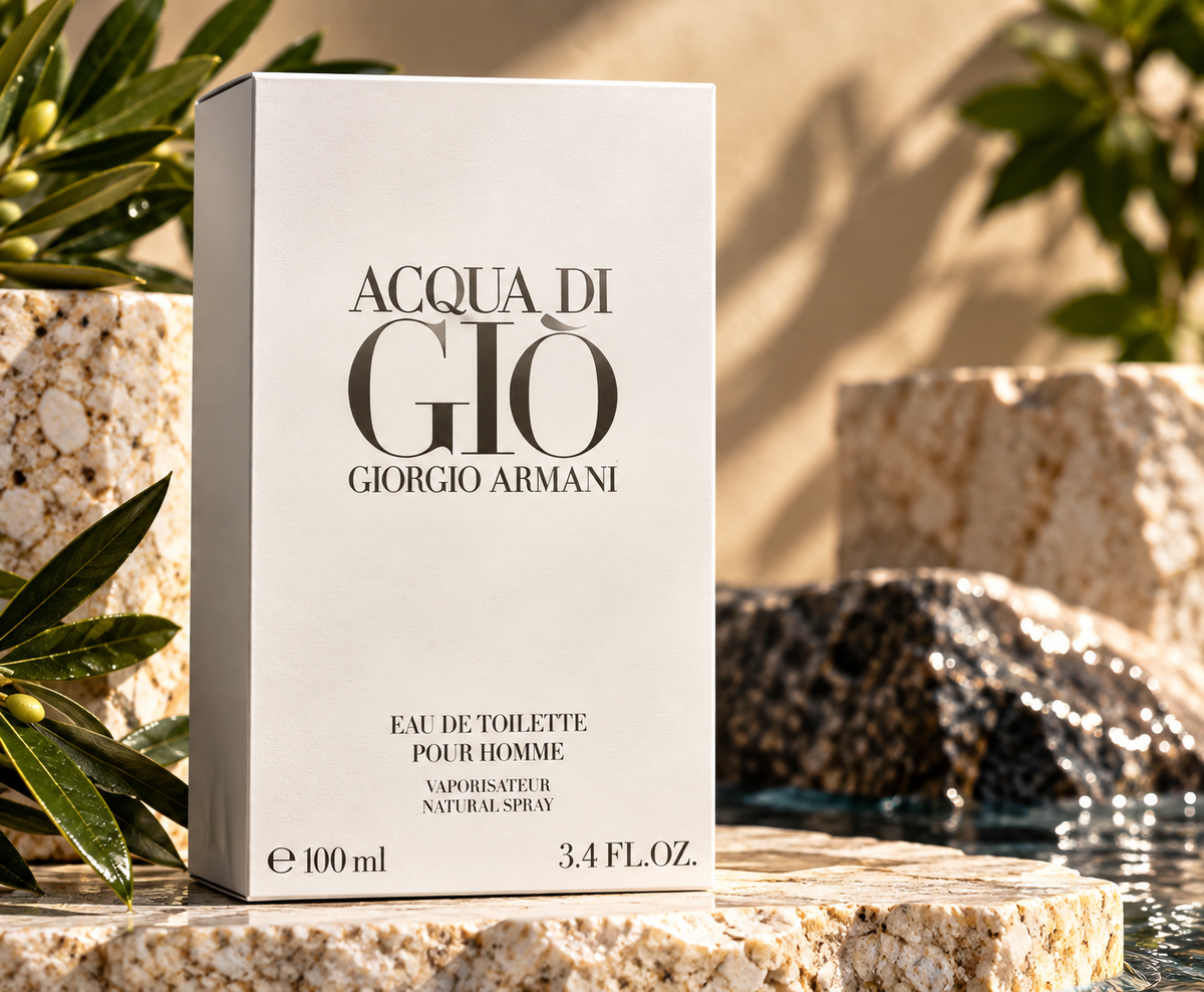 Giorgio Armani Acqua di Giò Eau de Toilette for Men, 3.4 oz / 100 ml – New & Sealed