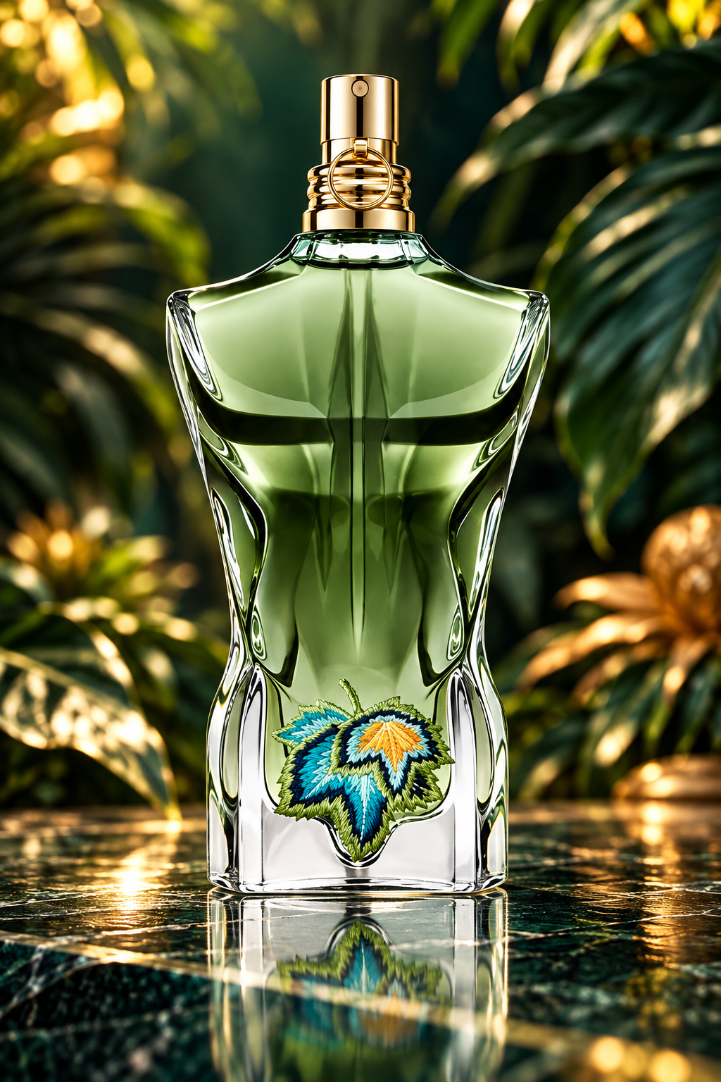 Jean Paul Gaultier Le Beau Paradise Garden Eau de Parfum 4.2 oz / 125 ml for Men - Fragrance Collection