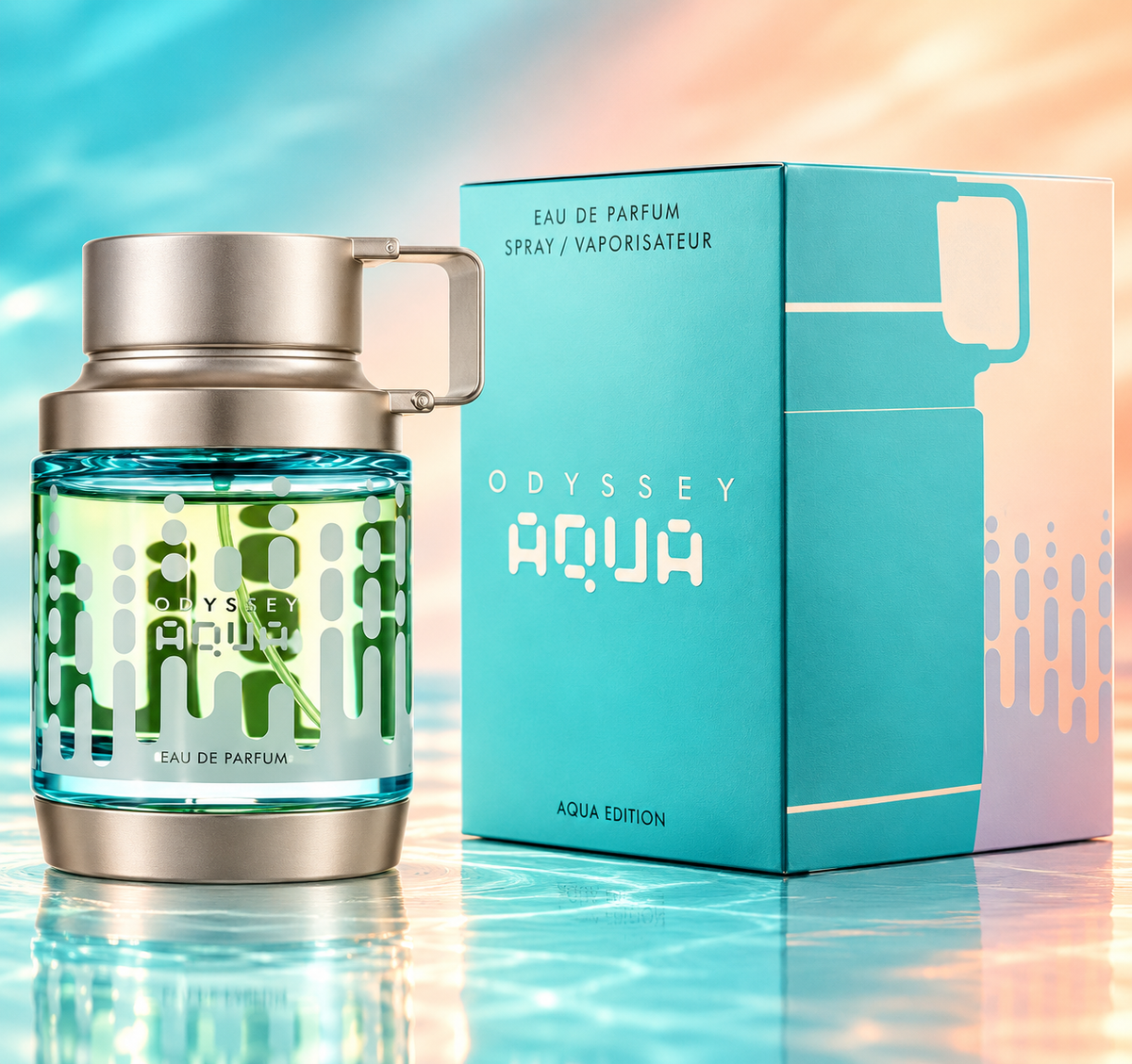 Armaf Odyssey Aqua Edition Eau de Parfum 3.4 oz / 100 ml for Men – Free Shipping - Fragrance Collection
