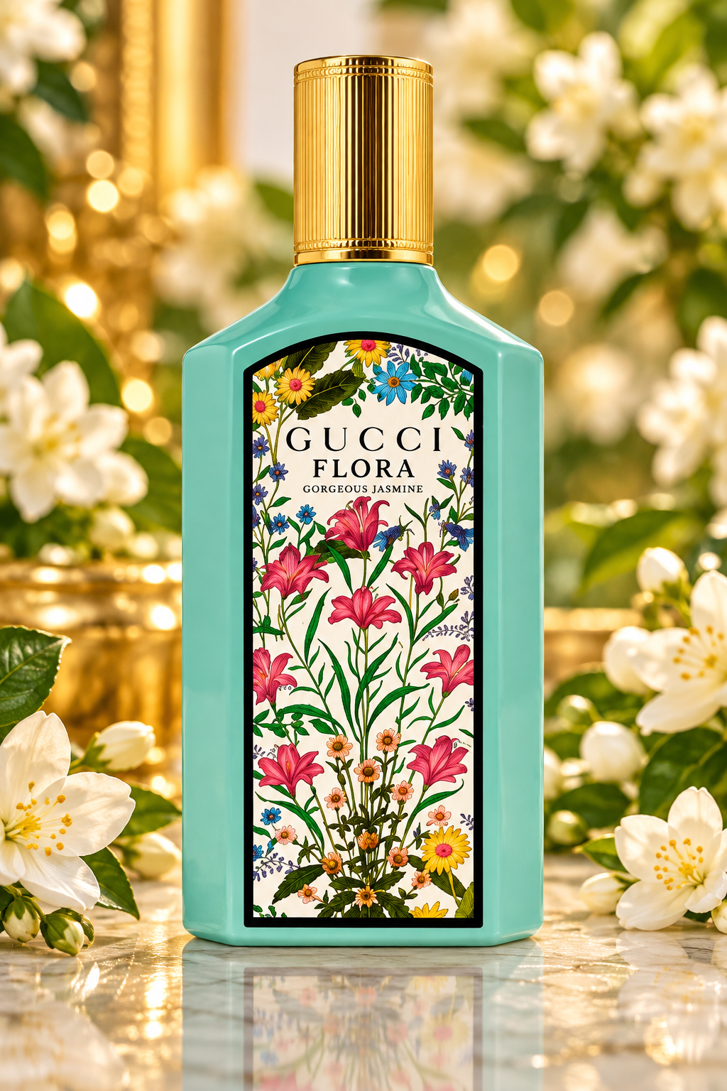Gucci Flora Gorgeous Jasmine EDP 3.3 oz / 100 ml – Women's Luxury Perfume