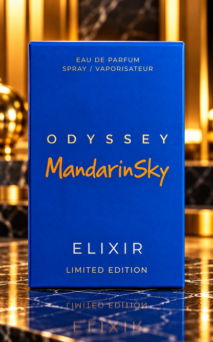 Armaf Odyssey Mandarin Sky Elixir Eau de Parfum 3.4 oz / 100 ml for Men – New Sealed Box