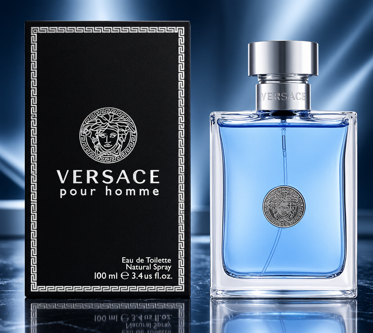 Versace Pour Homme EDT 3.4 oz / 100 ml – Men's Designer Cologne
