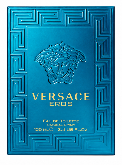 Versace Eros EDT for Men 3.4 oz / 100 ml – Designer Cologne Spray