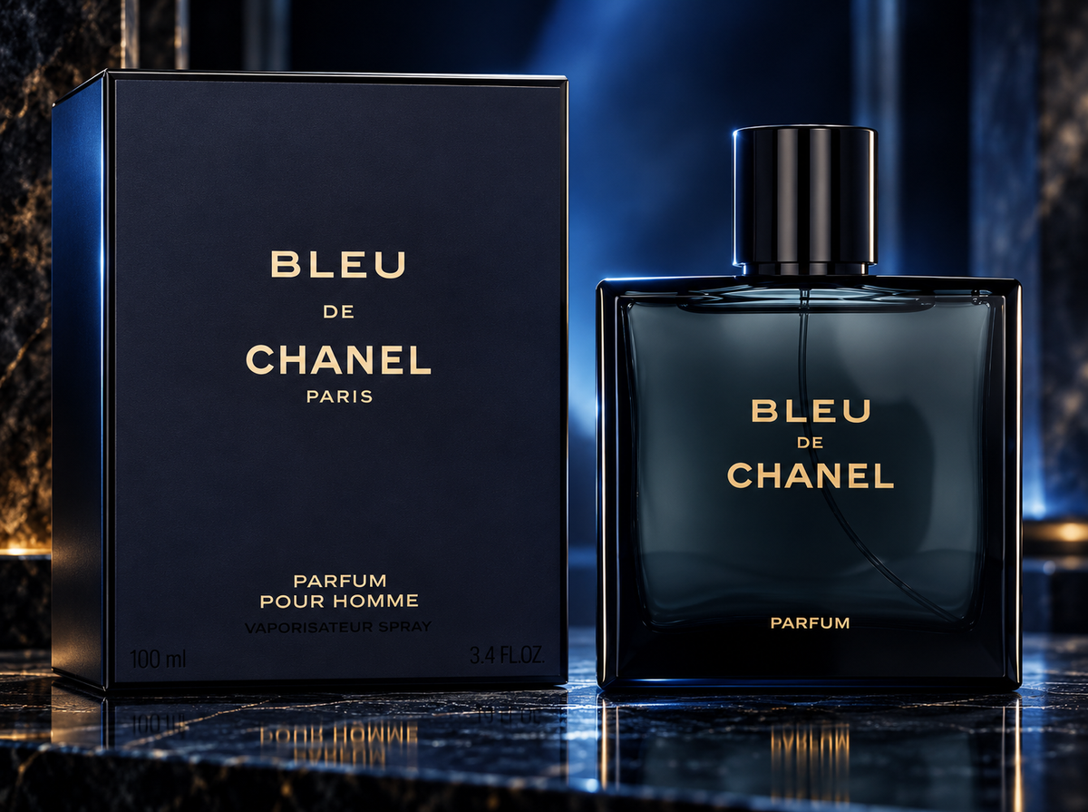 BLEU DE CHANEL Parfum for Men, 3.4 oz / 100 ml