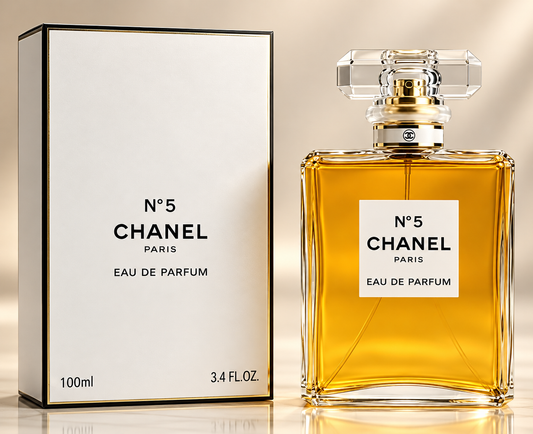 CHANEL No. 5 Eau de Parfum for Women, 3.4 oz / 100 ml