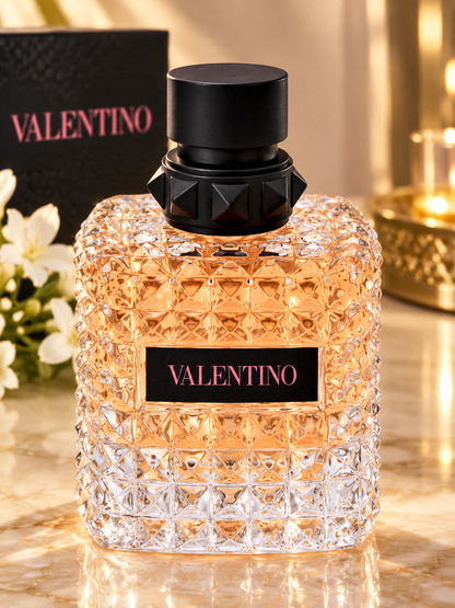 Valentino Donna Born in Roma Coral Fantasy Eau de Parfum for Women – 3.4 oz (100 ml)