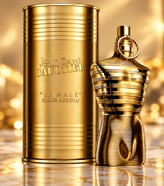 Jean Paul Gaultier Le Male Elixir Absolu EDP 4.2 oz / 125 ml – Men's Cologne