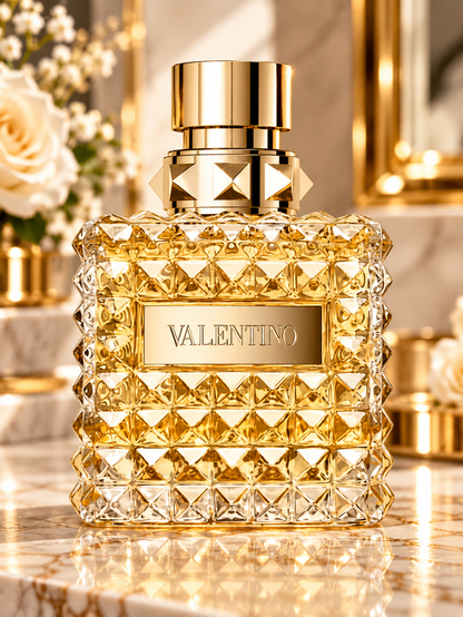 Valentino Donna Born in Roma The Gold Eau de Parfum for Women, 3.4 oz / 100 ml