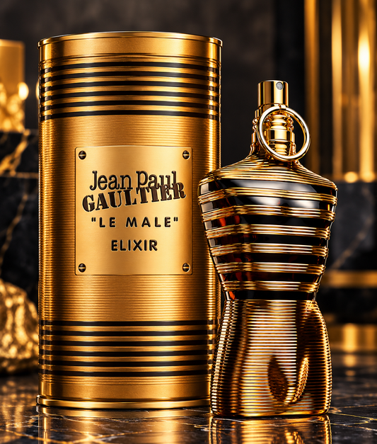 Jean Paul Gaultier Le Male Elixir Absolu Parfum for Men 4.2 oz 125ml