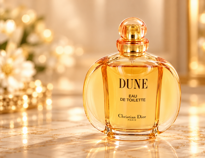 Christian Dior Dune Eau de Toilette for Women, 3.4 oz / 100 ml