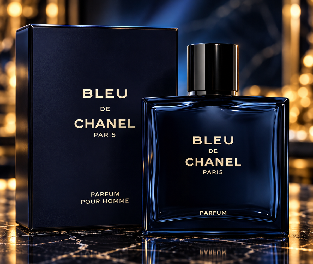 BLEU DE CHANEL Parfum for Men, 3.4 oz / 100 ml