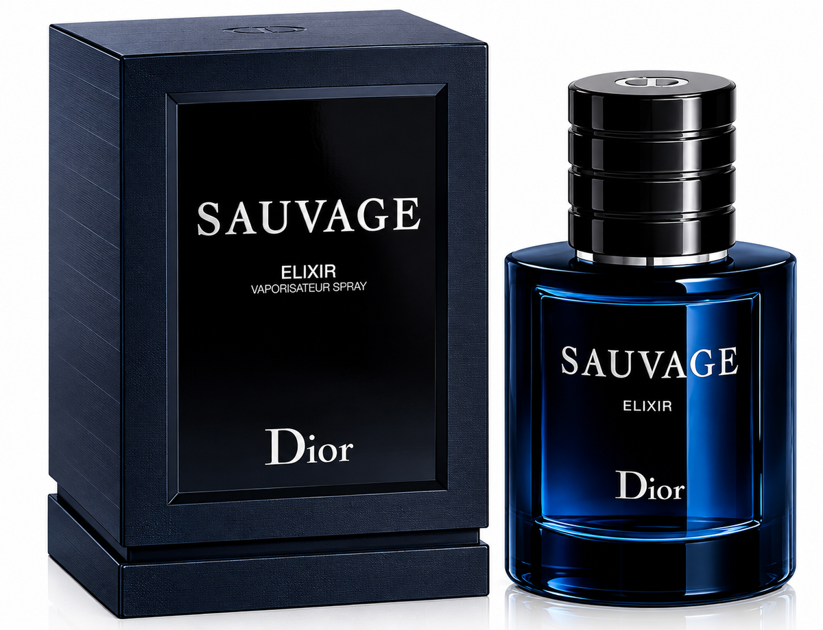 Dior Sauvage Elixir Eau de Parfum for Men, 3.4 oz / 100 ml