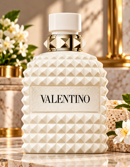 Valentino Uomo Born in Roma Ivory Eau de Toilette for Men, 3.4 oz / 100 ml