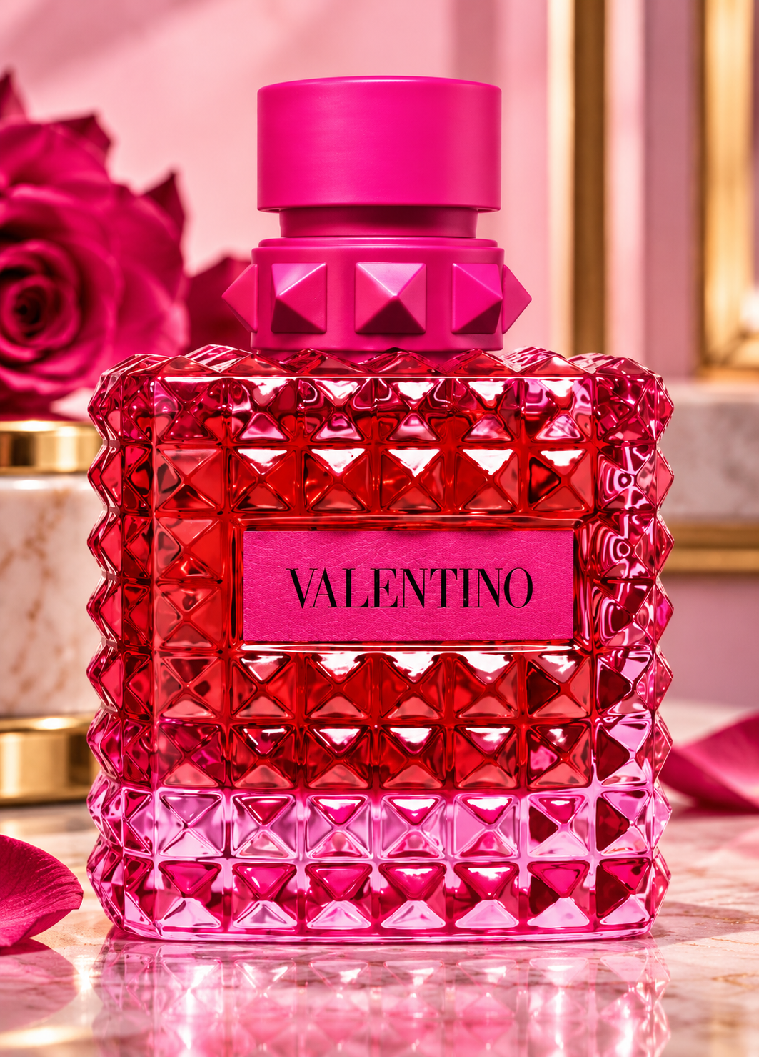 Valentino Donna Born in Roma Pink PP Eau de Parfum for Women, 3.4 oz / 100 ml