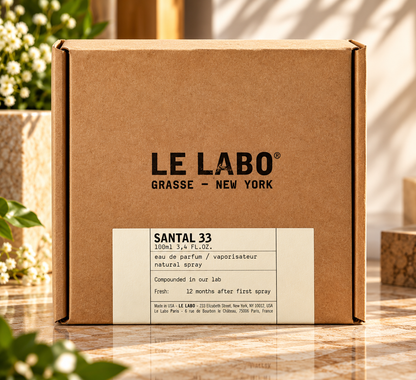 Le Labo Santal 33 Eau de Parfum Unisex, 3.4 oz / 100 ml - Fragrance Collection