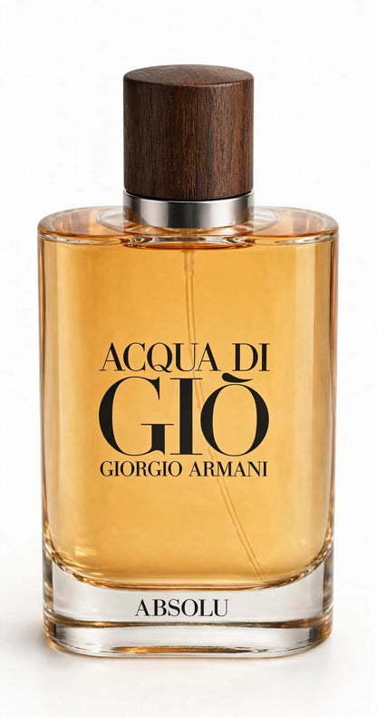 Giorgio Armani Acqua di Giò Absolu Eau de Parfum for Men, 4.2 oz / 125 ml