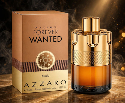 Azzaro Forever Wanted Absolu Parfum for Men, 3.38 oz / 100 ml