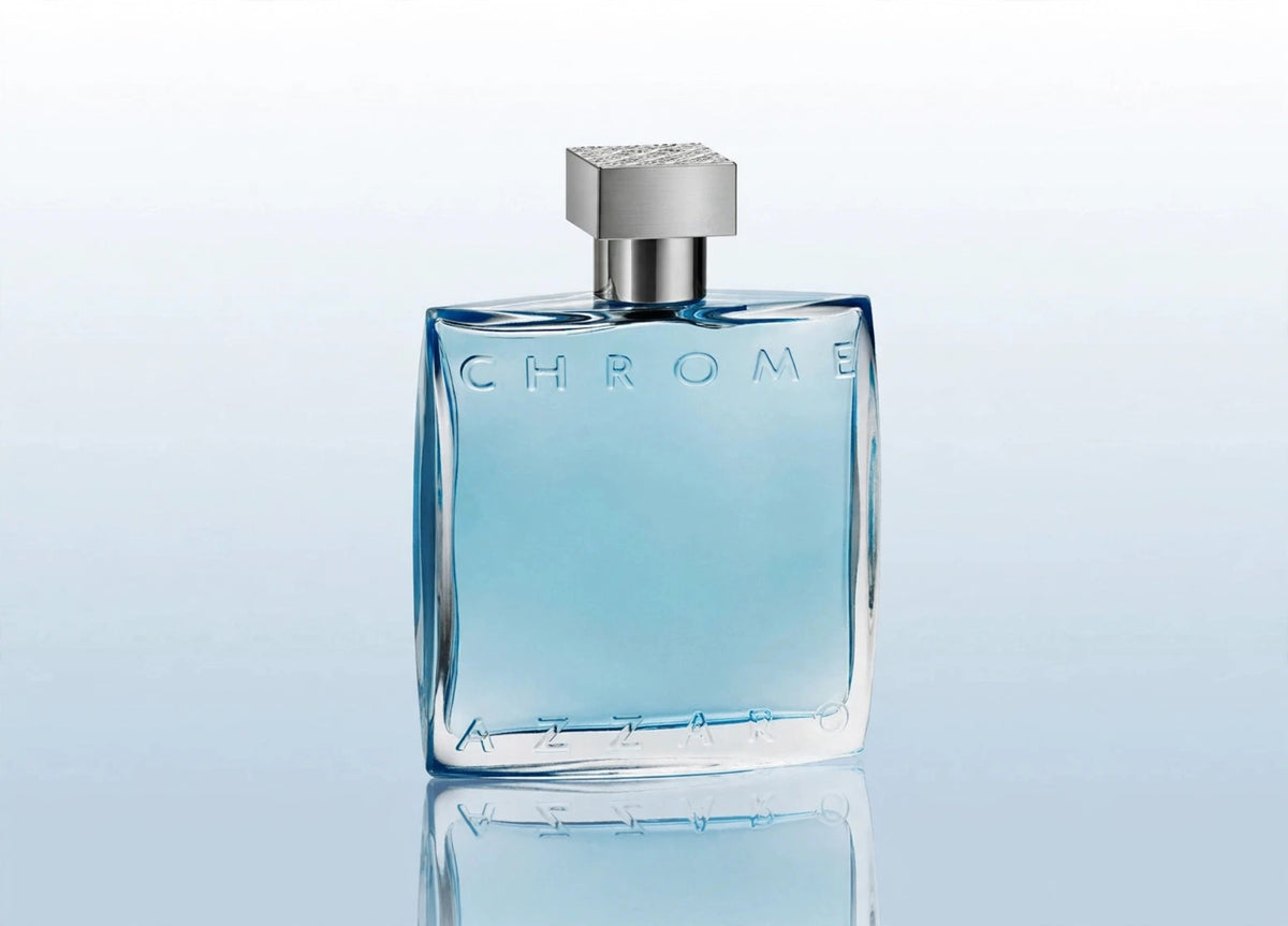 Azzaro Chrome Eau de Toilette for Men, 3.3 oz / 100 ml