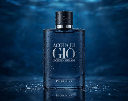 Giorgio Armani Acqua di Giò Profondo Eau de Parfum for Men, 3.4 oz / 100 ml - Fragrance Collection