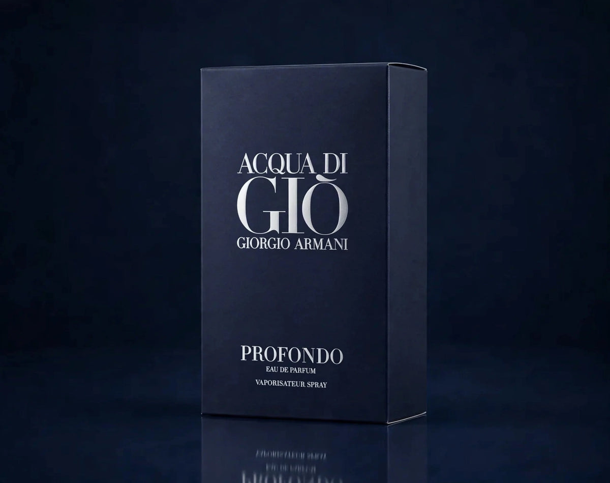 Giorgio Armani Acqua di Giò Profondo Eau de Parfum for Men, 3.4 oz / 100 ml - Fragrance Collection