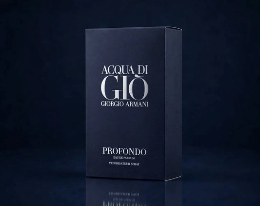 Giorgio Armani Acqua di Giò Profondo Eau de Parfum for Men, 3.4 oz / 100 ml