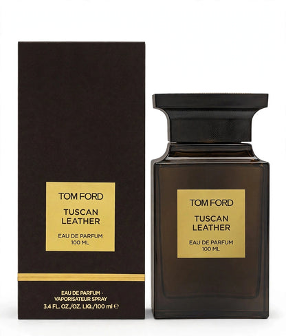 Tom Ford Tuscan Leather Eau de Parfum Unisex, 3.4 oz / 100 ml – Private Blend Fragrance