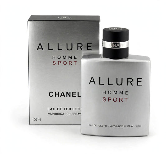 CHANEL Allure Homme Sport Eau de Toilette for Men, 3.4 oz / 100 ml