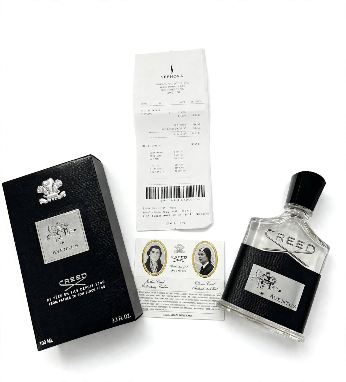 Creed Aventus Eau de Parfum for Men, 3.3 oz / 100 ml