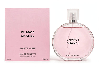CHANEL Chance Eau Tendre Eau de Toilette for Women, 3.4 oz / 100 ml