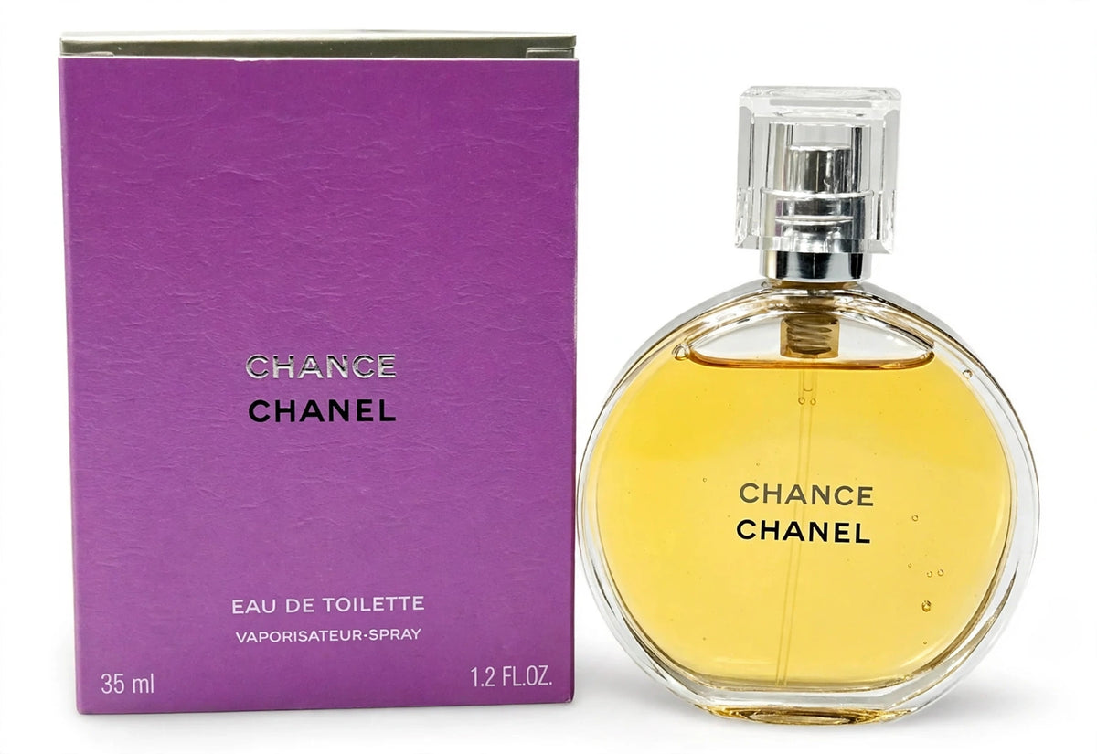 CHANEL Chance Eau de Parfum for Women, 1.2 oz / 35 ml