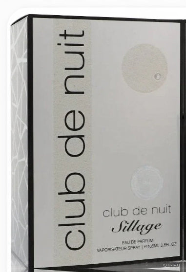 Armaf Club De Nuit Sillage Eau de Parfum 3.6 oz / 105 ml Unisex Fragrance Spray