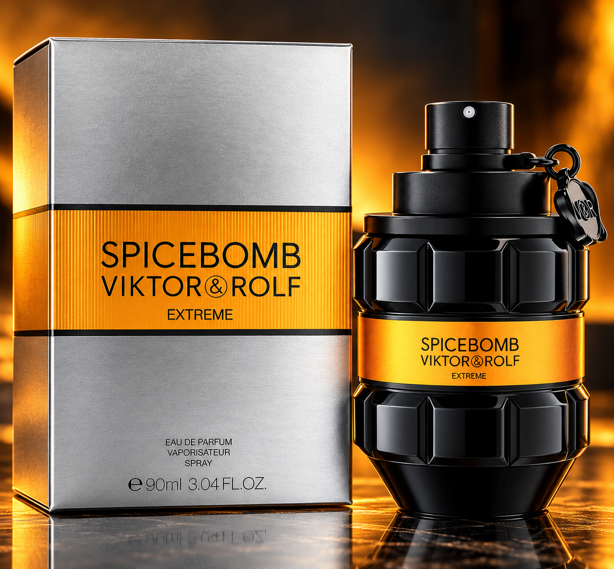 Viktor & Rolf Spicebomb Extreme Eau de Parfum 3.04 oz / 90 ml for Men - Fragrance Collection