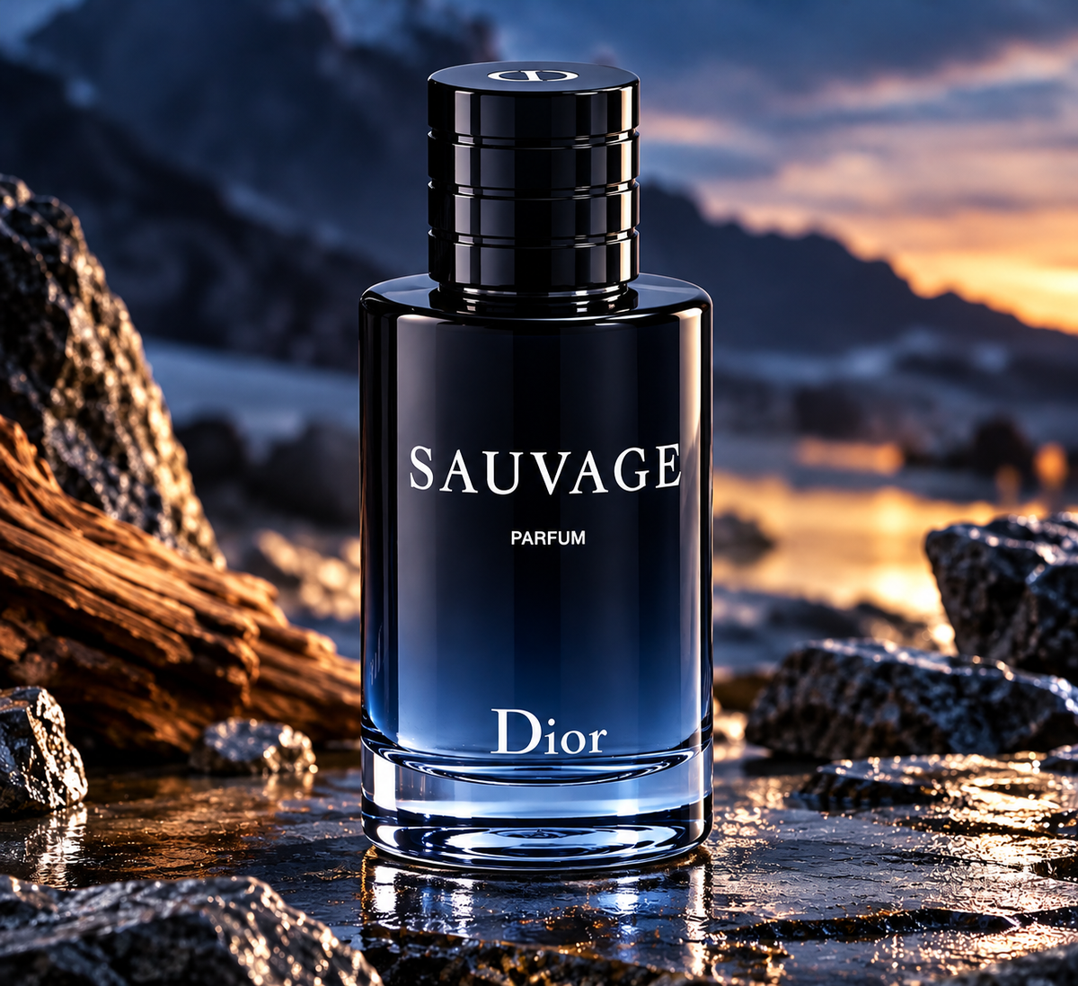 Dior Sauvage Parfum for Men, 3.4 oz / 100 ml