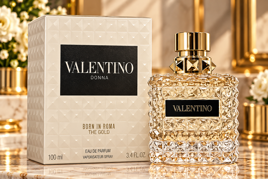 Valentino Born in Roma The Gold Eau de Parfum Spray, 3.4 oz / 100 ml