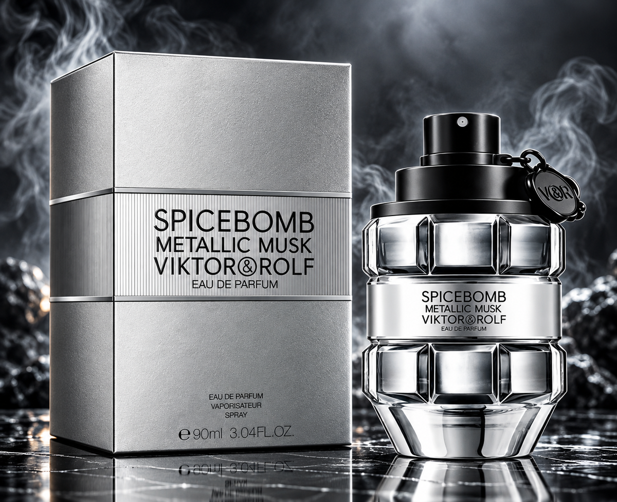 Viktor & Rolf Spicebomb Metallic Musk Eau de Parfum 3.4 oz / 100 ml - Fragrance Collection
