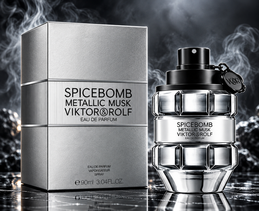 Viktor & Rolf Spicebomb Metallic Musk Eau de Parfum 3.4 oz / 100 ml