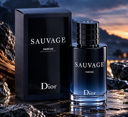 Dior Sauvage Parfum for Men, 3.4 oz / 100 ml