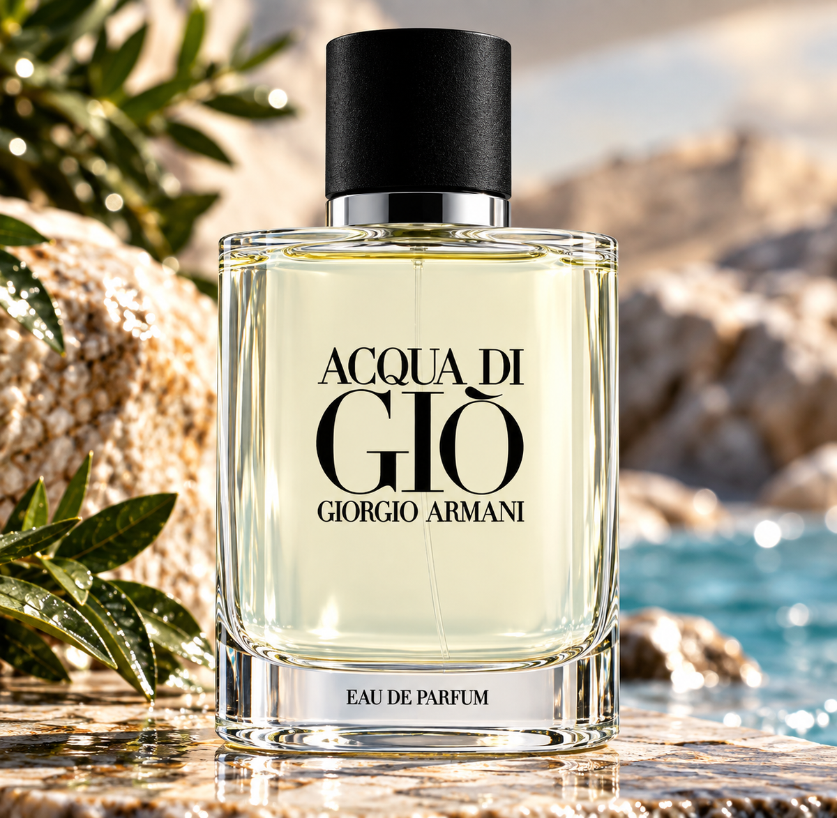 Giorgio Armani Acqua di Giò Eau de Parfum for Men, 4.2 oz / 125 ml – Refillable
