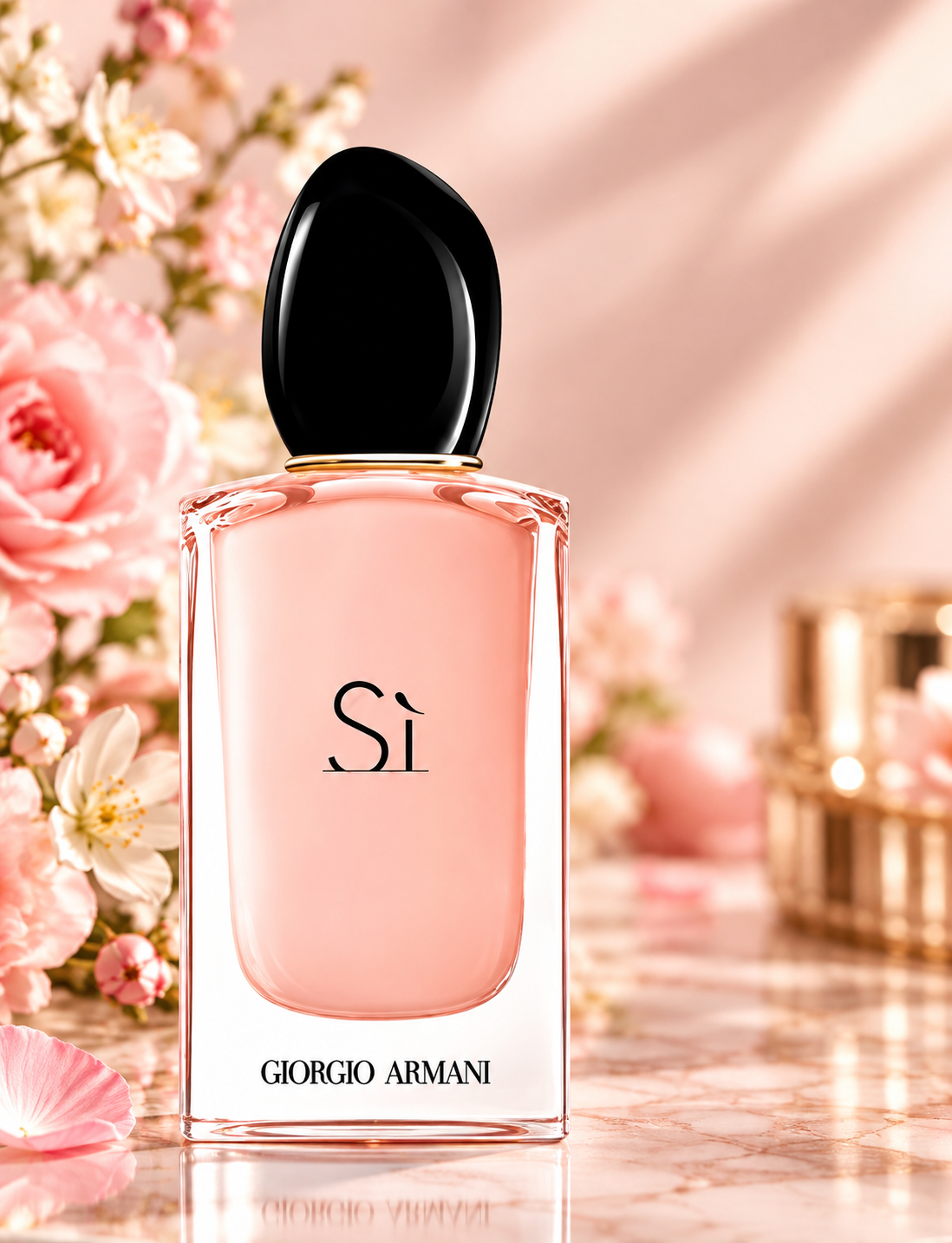 Giorgio Armani Sì Fiori Eau de Parfum for Women, 3.4 oz / 100 ml – Rare New