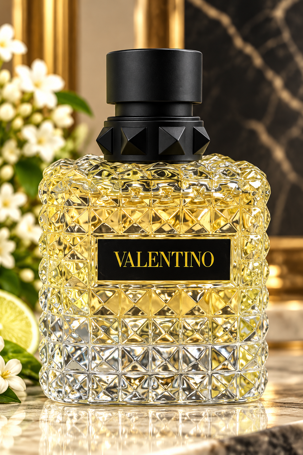 Valentino Donna Born in Roma Yellow Dream Eau de Parfum for Women, 3.4 oz / 100 ml