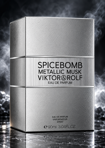 Viktor & Rolf Spicebomb Metallic Musk Eau de Parfum 3.4 oz / 100 ml - Fragrance Collection