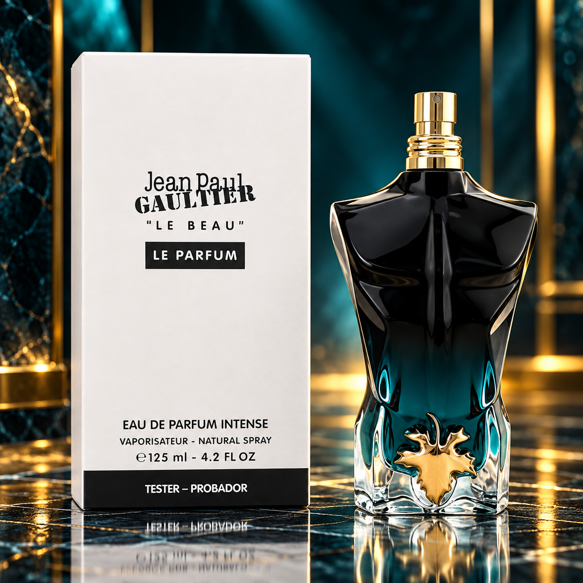 Jean Paul Gaultier Le Beau Le Parfum EDP Intense 4.2 oz / 125 ml – Men's Fragrance - Fragrance Collection
